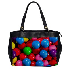 Bubble Gum Oversize Office Handbag