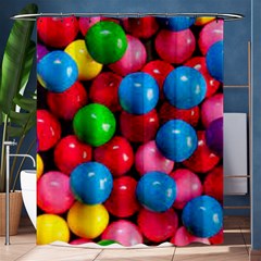 Bubble Gum Shower Curtain 60  X 72  (medium)  by artworkshop