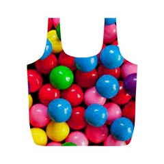 Bubble Gum Full Print Recycle Bag (m) by artworkshop