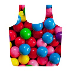 Bubble Gum Full Print Recycle Bag (l) by artworkshop