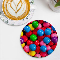 Bubble Gum Uv Print Round Tile Coaster