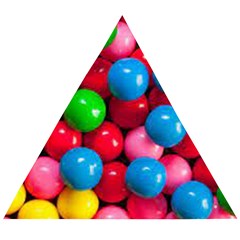 Bubble Gum Wooden Puzzle Triangle by artworkshop