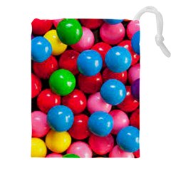 Bubble Gum Drawstring Pouch (4xl)