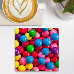 Bubble Gum Uv Print Square Tile Coaster 