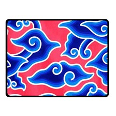 Batik Megamendung Fleece Blanket (small) by artworkshop