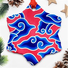 Batik Megamendung Ornament (snowflake) by artworkshop