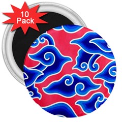 Batik Megamendung 3  Magnets (10 Pack)  by artworkshop