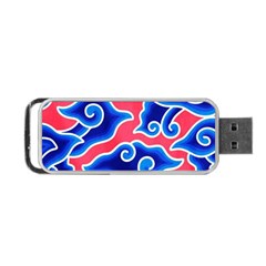 Batik Megamendung Portable Usb Flash (one Side) by artworkshop