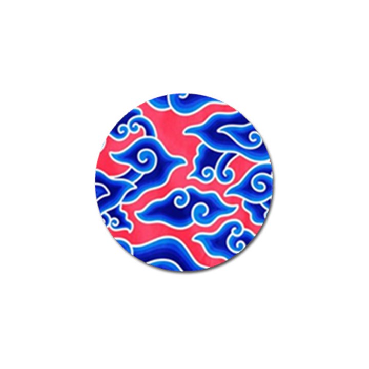 Batik Megamendung Golf Ball Marker