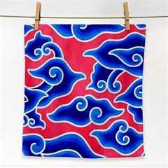 Batik Megamendung Face Towel by artworkshop