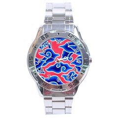 Batik Megamendung Stainless Steel Analogue Watch by artworkshop