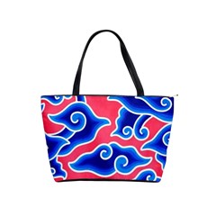 Batik Megamendung Classic Shoulder Handbag by artworkshop