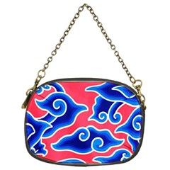 Batik Megamendung Chain Purse (two Sides) by artworkshop