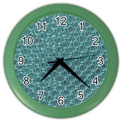 Bubble Wrap Color Wall Clock