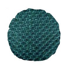 Bubble Wrap Standard 15  Premium Round Cushions