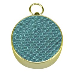 Bubble Wrap Gold Compasses