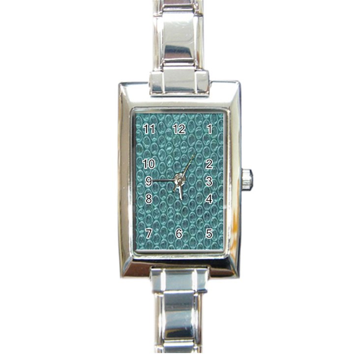 Bubble Wrap Rectangle Italian Charm Watch