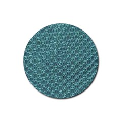 Bubble Wrap Rubber Round Coaster (4 Pack) by artworkshop