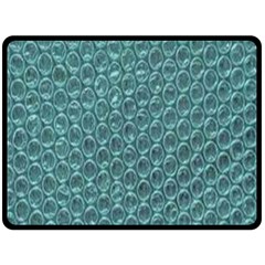 Bubble Wrap Double Sided Fleece Blanket (large)  by artworkshop