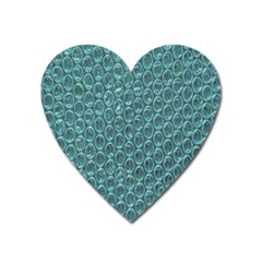 Bubble Wrap Heart Magnet by artworkshop