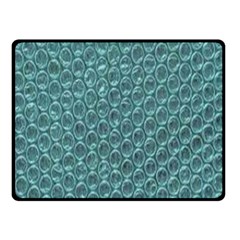 Bubble Wrap Double Sided Fleece Blanket (small)  by artworkshop