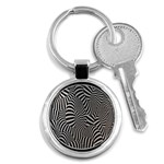 Pattern Key Chain (Round) Front