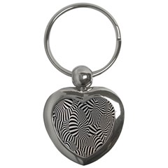 Pattern Key Chain (heart)