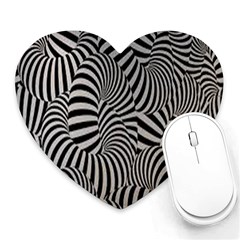 Pattern Heart Mousepads by artworkshop