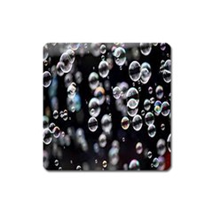 Bubble Square Magnet by artworkshop