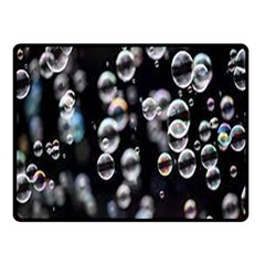 Bubble Double Sided Fleece Blanket (small)  by artworkshop