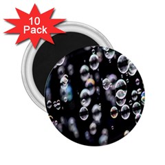 Bubble 2 25  Magnets (10 Pack)  by artworkshop