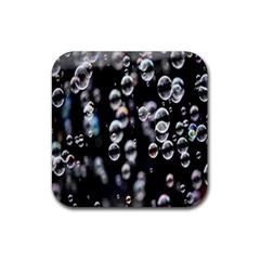 Bubble Rubber Coaster (square) by artworkshop