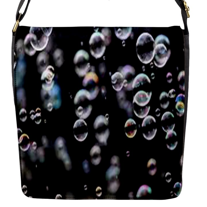 Bubble Flap Closure Messenger Bag (S)