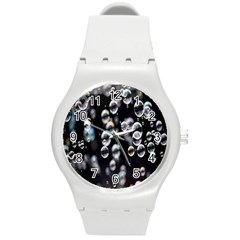 Bubble Round Plastic Sport Watch (m) by artworkshop