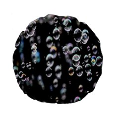 Bubble Standard 15  Premium Flano Round Cushions by artworkshop