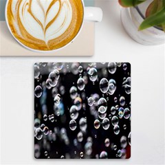 Bubble Uv Print Square Tile Coaster  by artworkshop