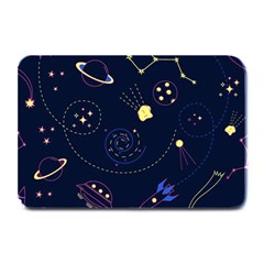 Cartoon-space-seamless-pattern-vectors Plate Mats