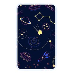 Cartoon-space-seamless-pattern-vectors Memory Card Reader (rectangular)