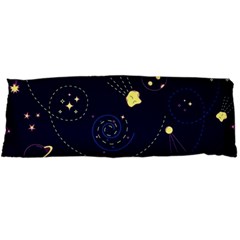 Cartoon-space-seamless-pattern-vectors Body Pillow Case Dakimakura (two Sides) by Jancukart