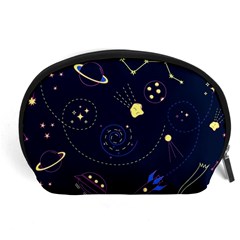 Cartoon-space-seamless-pattern-vectors Accessory Pouch (large)