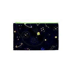 Cartoon-space-seamless-pattern-vectors Cosmetic Bag (xs)