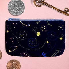 Cartoon-space-seamless-pattern-vectors Large Coin Purse