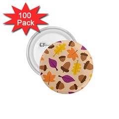 Seamless Verson Of Fal Pattern 1 75  Buttons (100 Pack) 