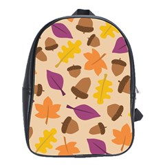 Seamless Verson Of Fal Pattern School Bag (large)