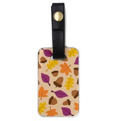 Seamless Verson Of Fal Pattern Luggage Tag (one Side) by Jancukart