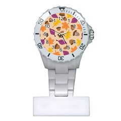 Seamless Verson Of Fal Pattern Plastic Nurses Watch