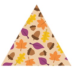 Seamless Verson Of Fal Pattern Wooden Puzzle Triangle by Jancukart