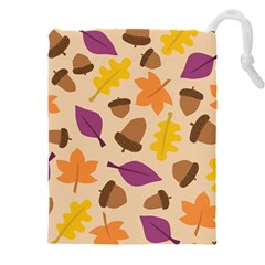 Seamless Verson Of Fal Pattern Drawstring Pouch (4xl)