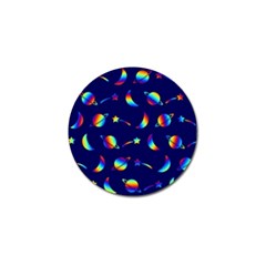 Space-pattern Colourful Golf Ball Marker (4 Pack) by Jancukart