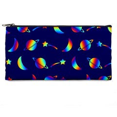 Space-pattern Colourful Pencil Case by Jancukart